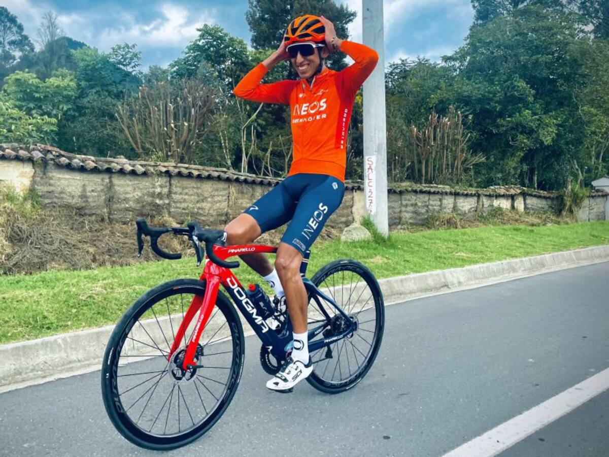 Egan Bernal: "En mis pensamientos las carreras todavía están muy lejos"