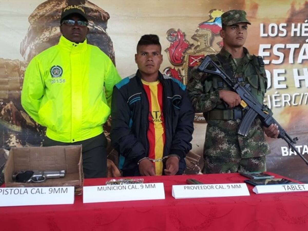 Capturado alias 'Diego', jefe de finanzas de comisión del Eln