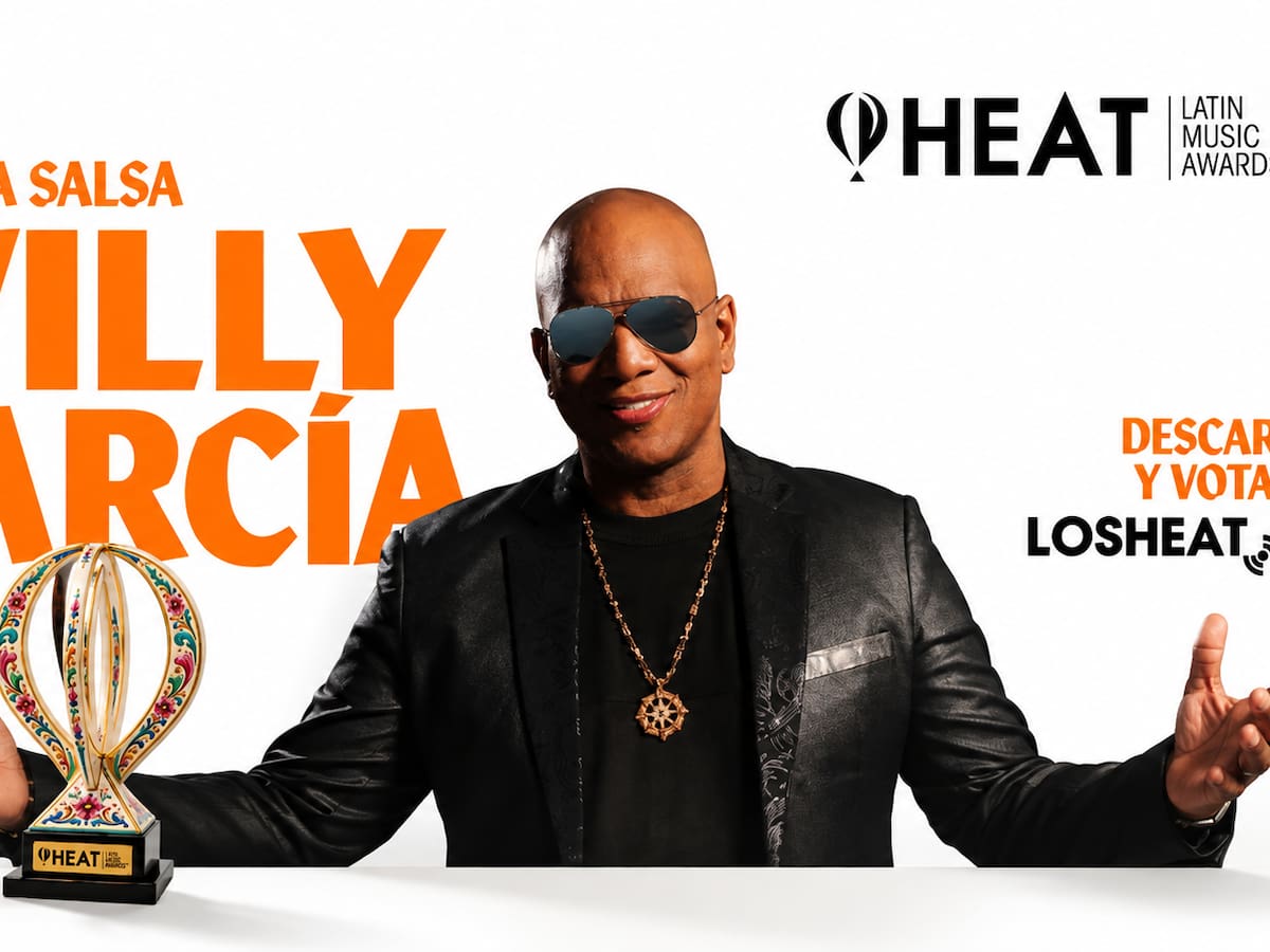 Willy García recibe nominación a Mejor Artista de Salsa en los HEAT Latin Music Awards 2026