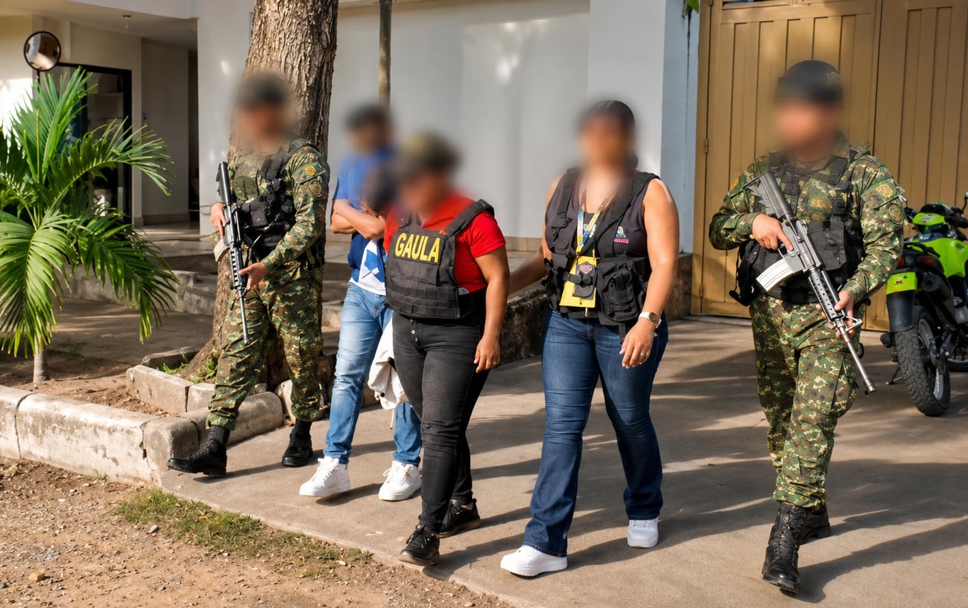 La pareja y su bebé fueron hallados sanos y salvos. Foto Referencia 