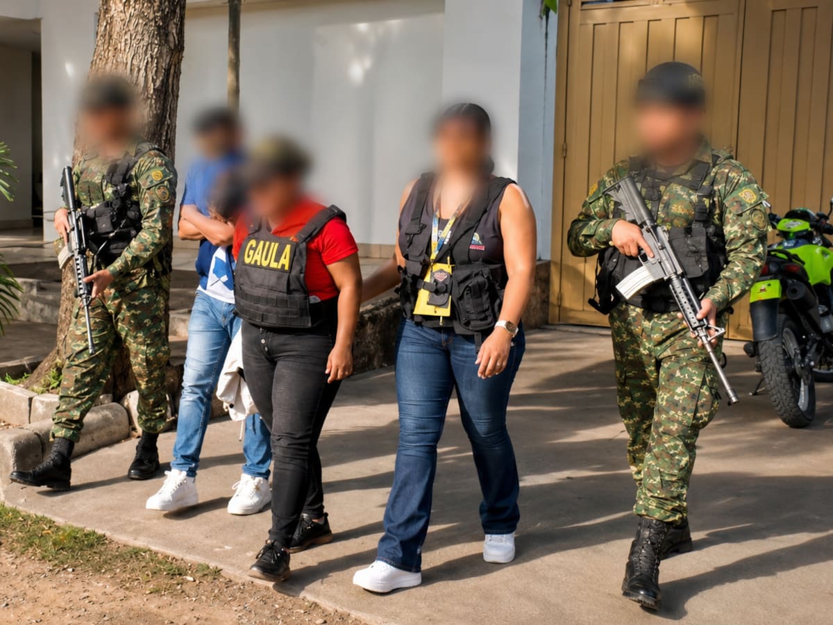 Rescatan a pareja y a su bebé de seis meses tras secuestro extorsivo en Neiva