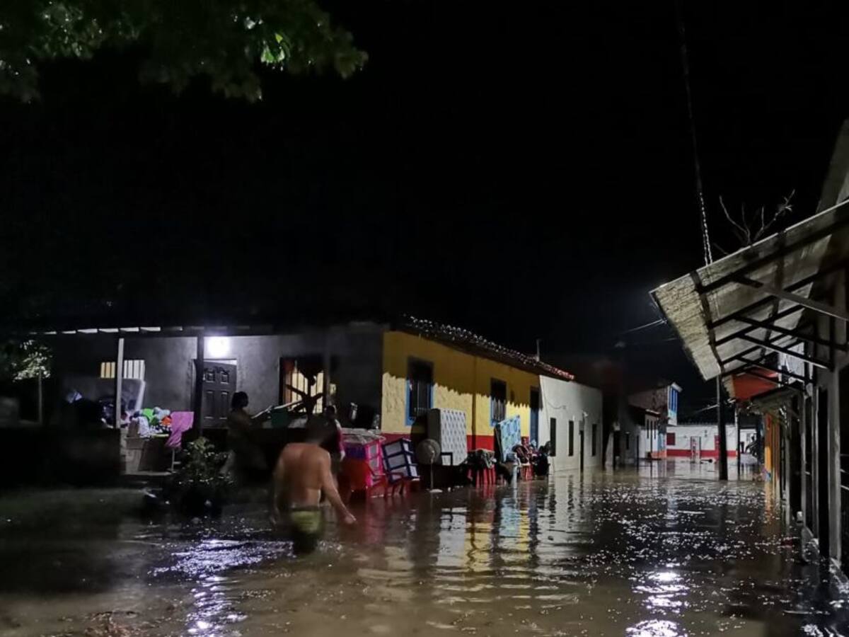 Varias emergencias por lluvias en Antioquia
