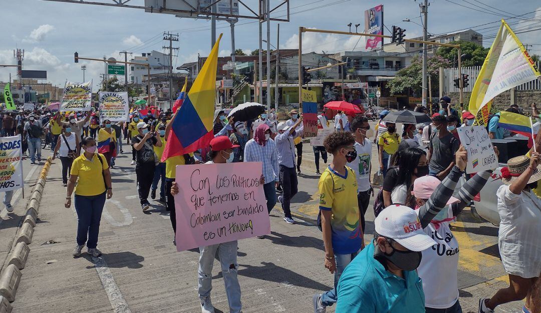 La manifestación iniciará en la sede de la Asamblea de Bolívar ubicada en el barrio Manga