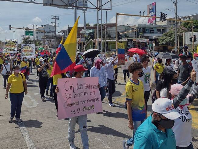 La manifestación iniciará en la sede de la Asamblea de Bolívar ubicada en el barrio Manga
