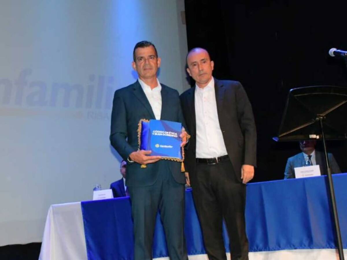 Luis Fernando Acosta asumió como nuevo director de Comfamiliar Risaralda