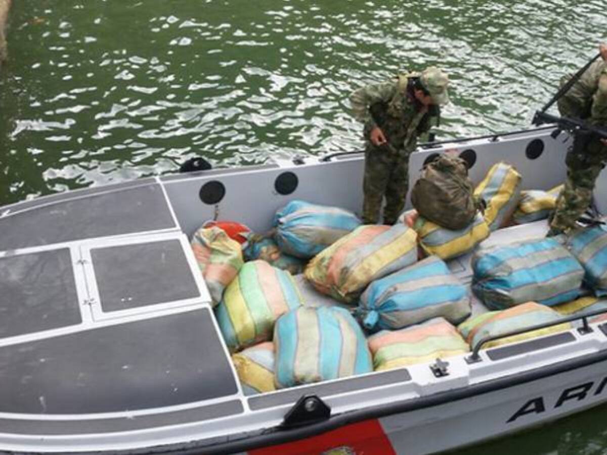 Decomisan en el Pacífico nariñense 494 kilos de marihuana