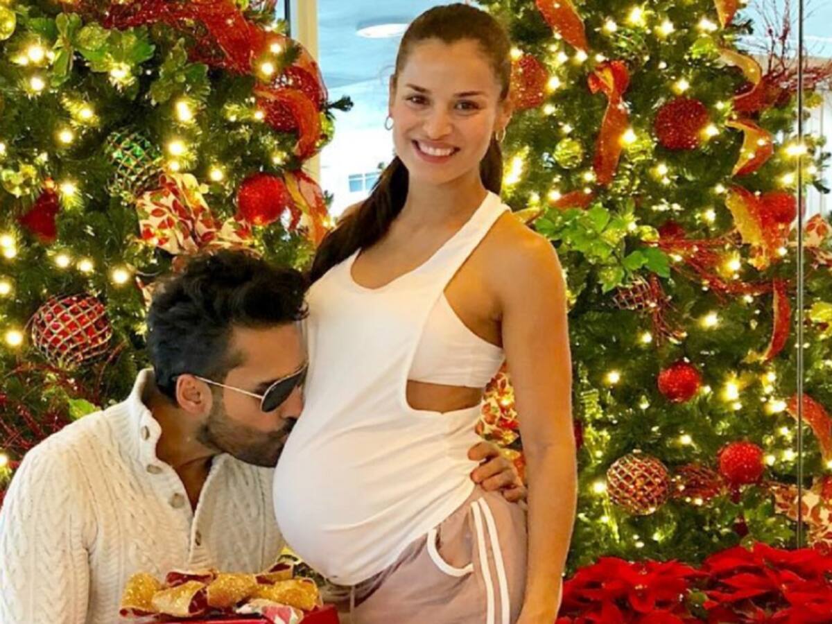 Fabián Ríos celebró el baby shower y reveló el sexo de su bebé