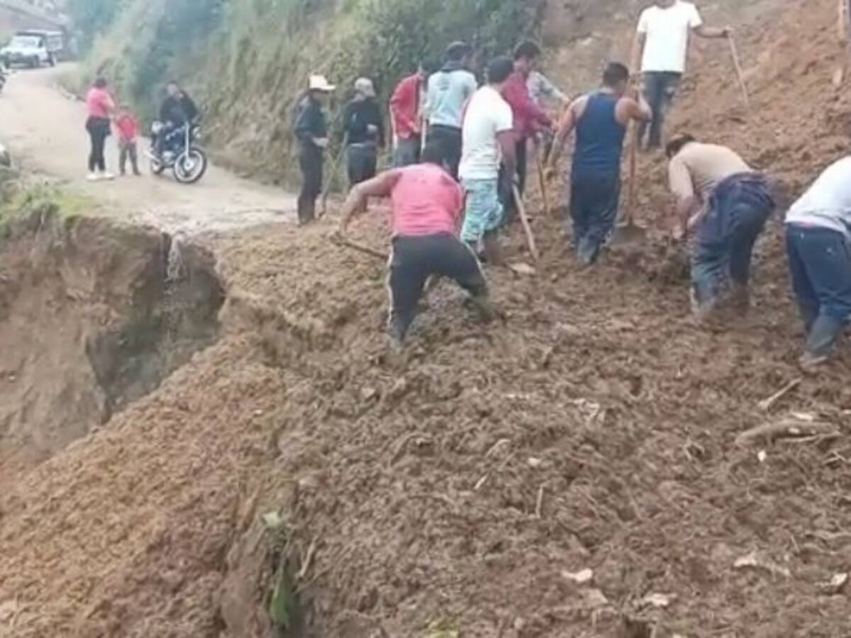 Más de 700 familias quedaron incomunicadas en La Cruz Nariño