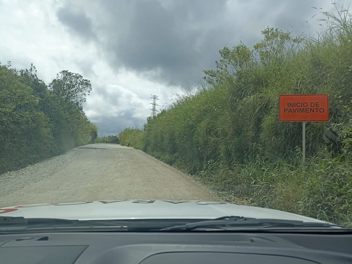 ¿Por qué habrá cierre total de la vía Circasia - Montenegro en el Quindío?