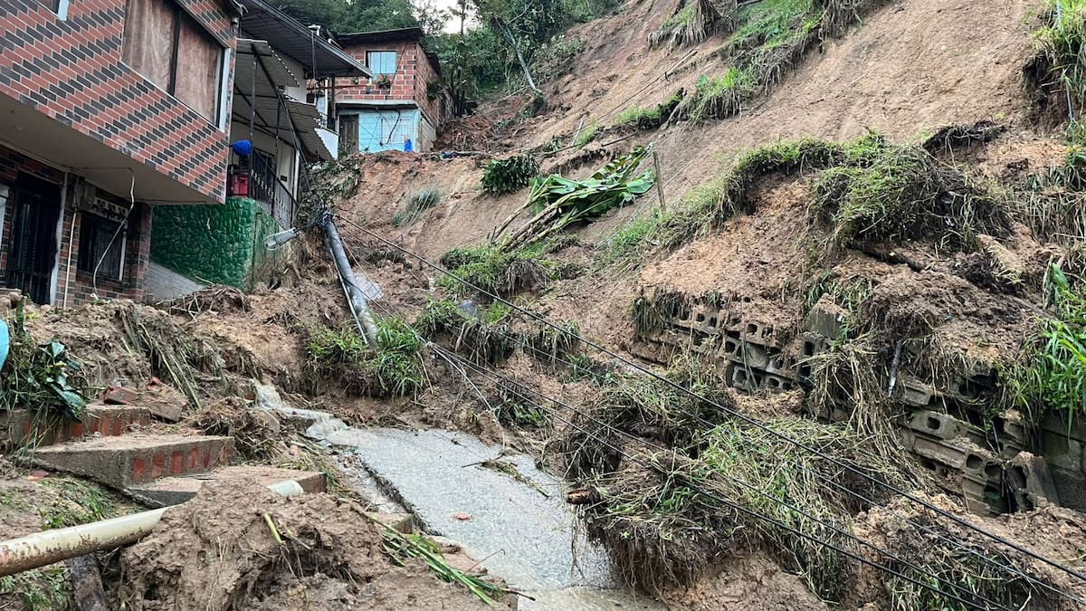 Durante la semana se determinará qué otras familias pueden retornar al barrio San Isidro de Sabaneta