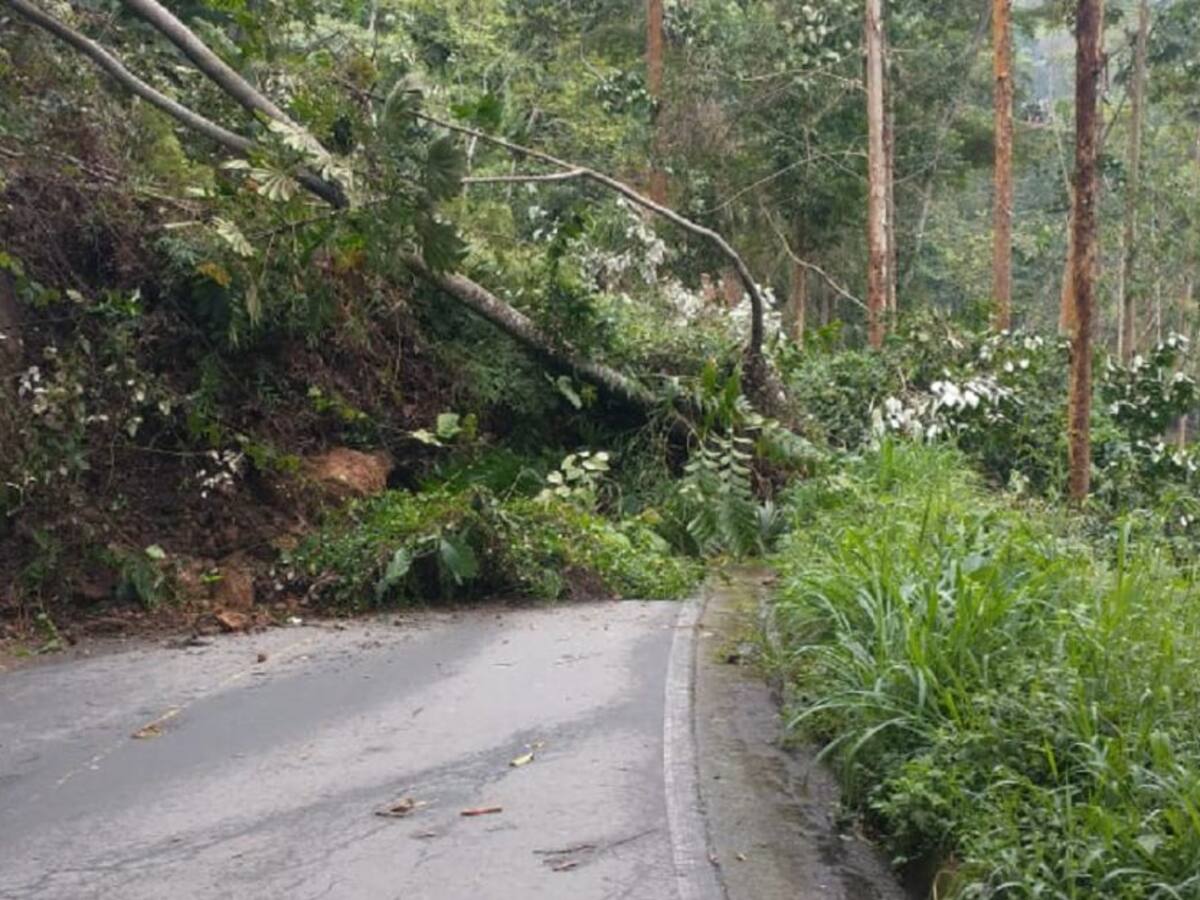 Anserma, Caldas, también afectado por las lluvias en varios sectores