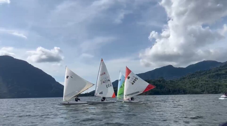 Deportistas piden mayores controles en el embalse Topocoro. Foto: Suministrada.