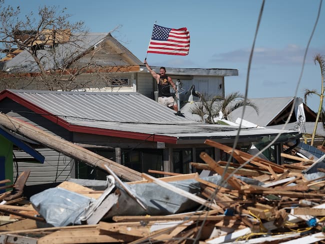 Huracán Ian tocó tierra por segunda vez en EE.UU.