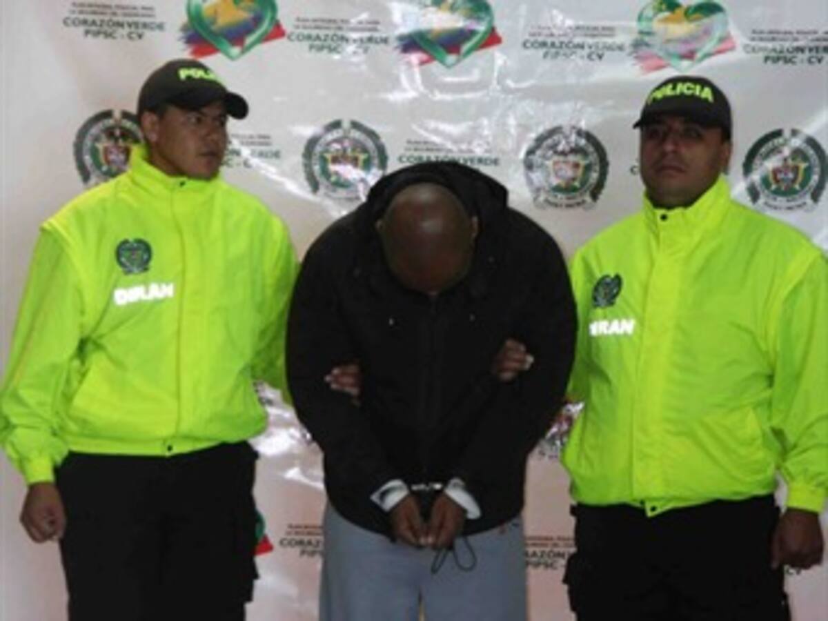 Capturan en Bogotá a enlace del cartel de Sinaloa