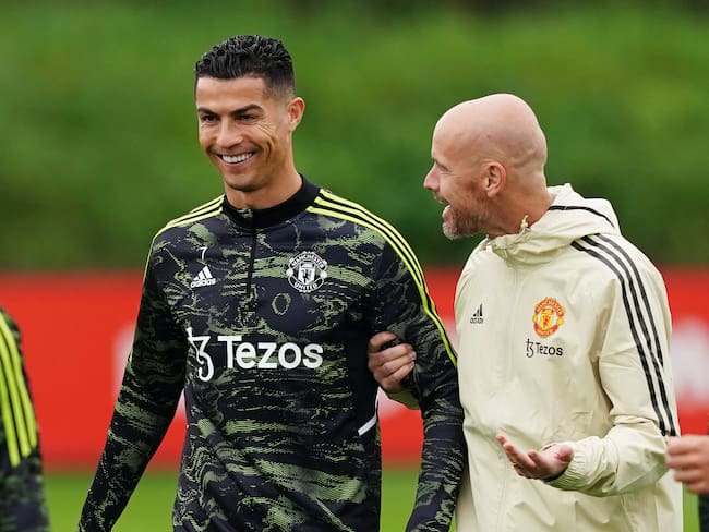 Cristiano Ronaldo no tiene la mejor relación con Erik ten Hag.