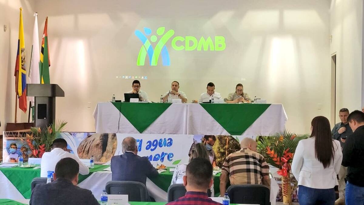 Mario José Carvajal, miembro del consejo directivo de la Cdmb