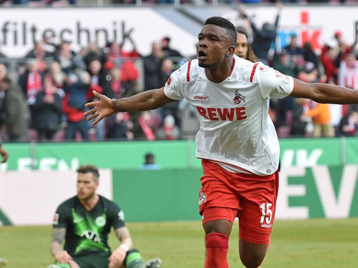 Jhon Córdoba, entre los jugadores más destacados de la Bundesliga