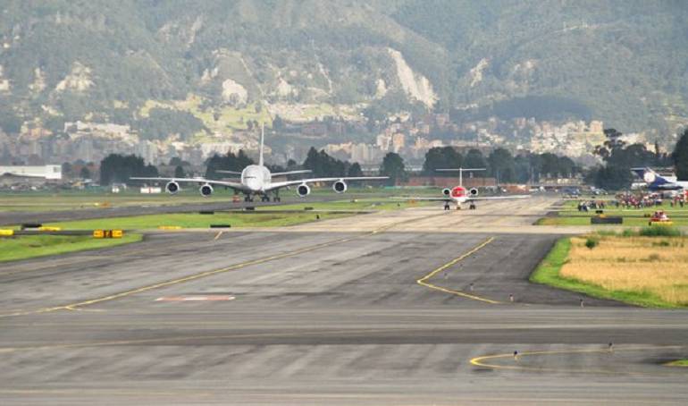 Cierre del aeropuerto El Dorado el 20 de julio