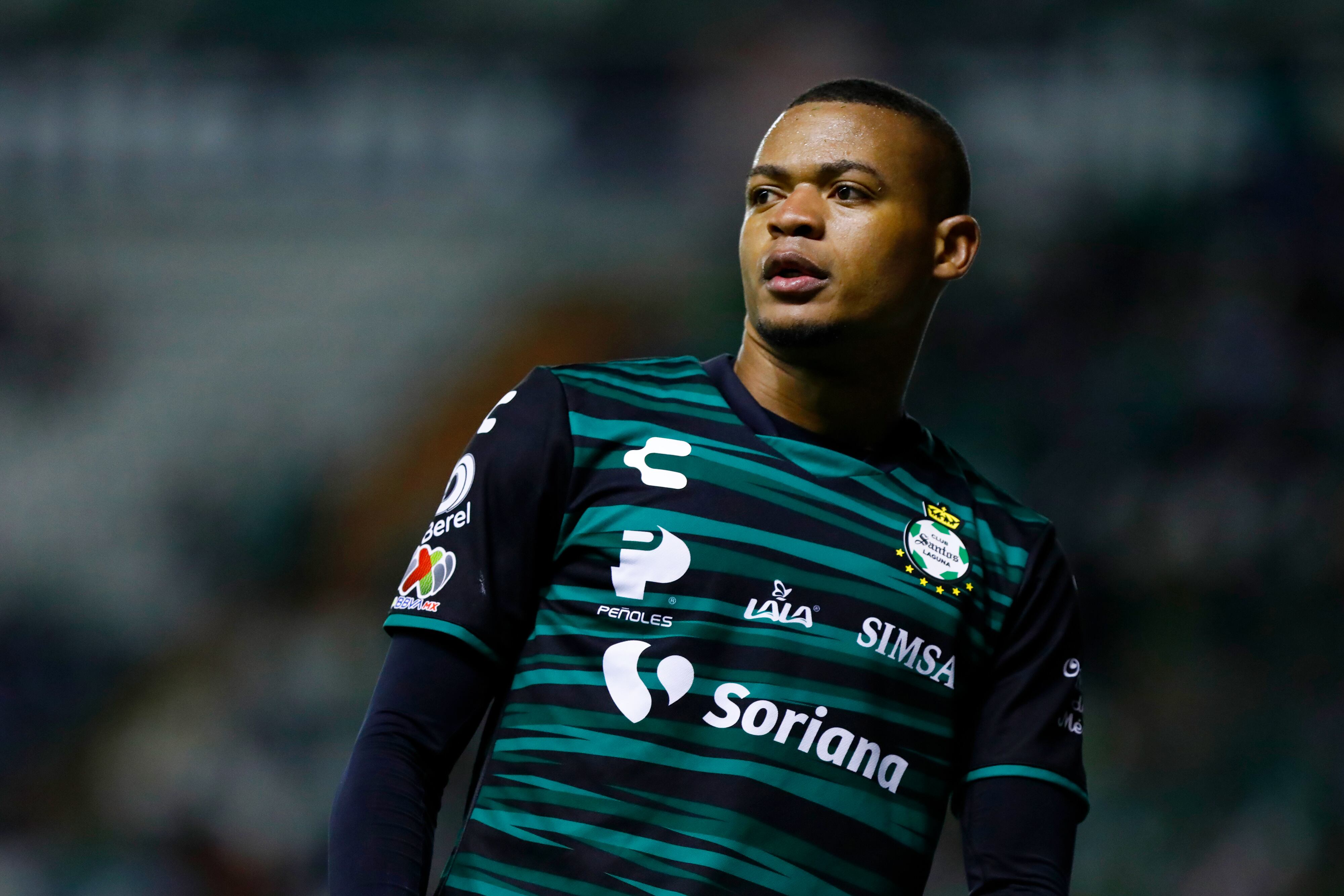 Harold Preciado anotó una vez más con el Santos Laguna. (Photo by Leopoldo Smith/Getty Images)