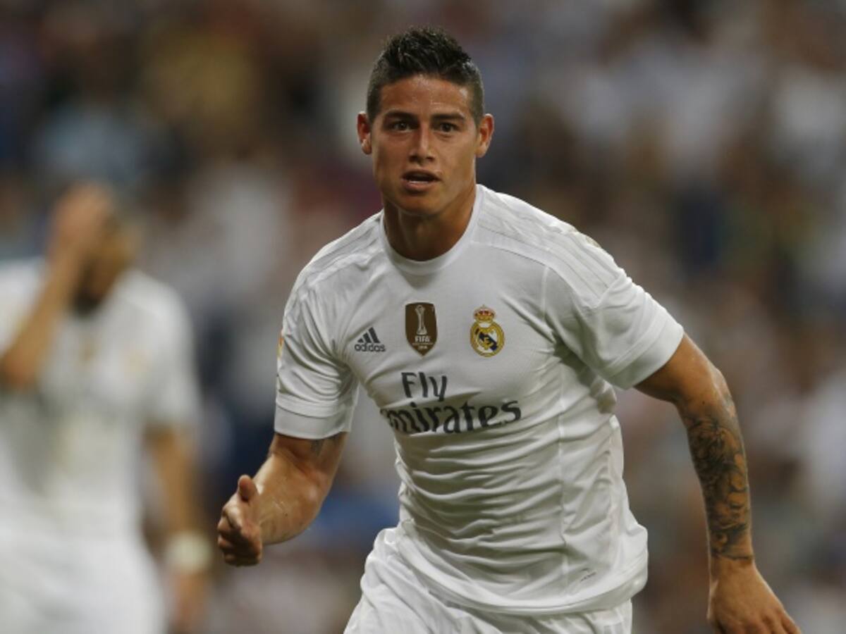 James, el jugador con más asistencias en Real Madrid durante 2015
