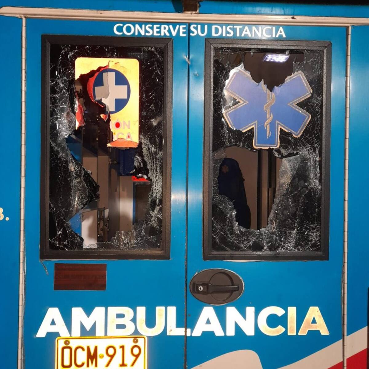 Alcaldía de Soledad interpone denuncia por actos vandálicos contra una ambulancia