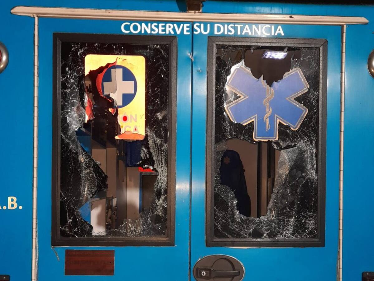Alcaldía de Soledad interpone denuncia por actos vandálicos contra una ambulancia