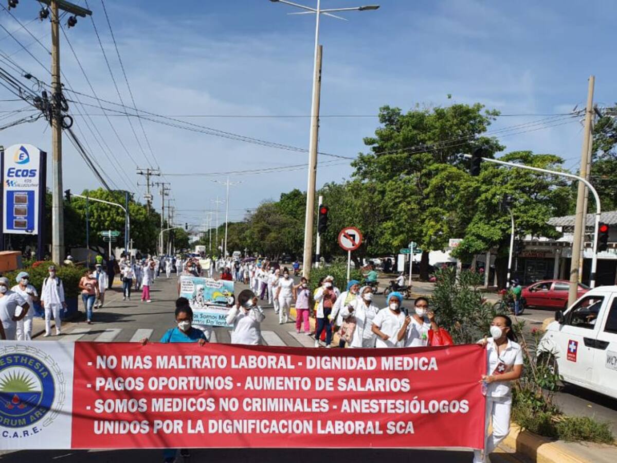 Sin salarios hace 11 meses trabajadores del Hospital Rosario Pumarejo