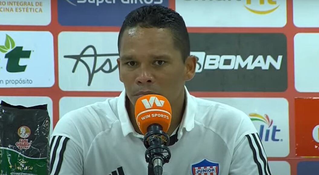 Carlos Bacca delantero del Junio / Rueda de prensa Dimayor