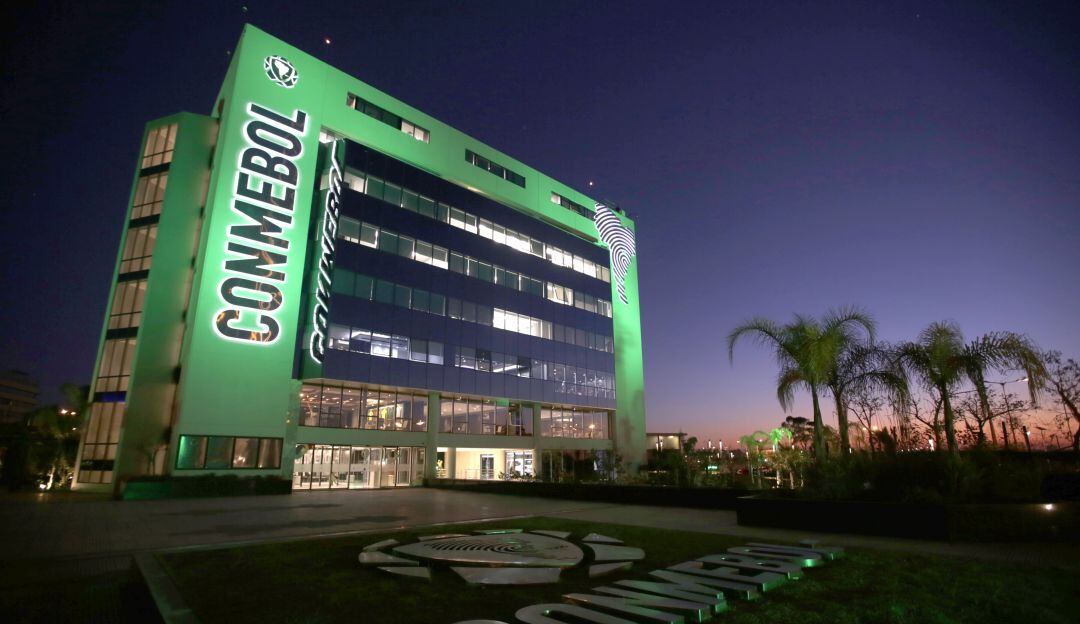 Sede de la Conmebol en Asunción, Paraguay