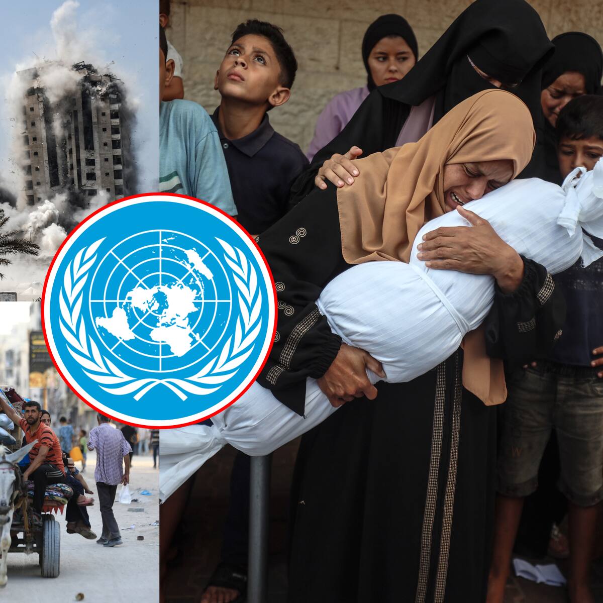 ONU declara genocidio en Gaza mientras avanza ofensiva israelí en territorio palestino