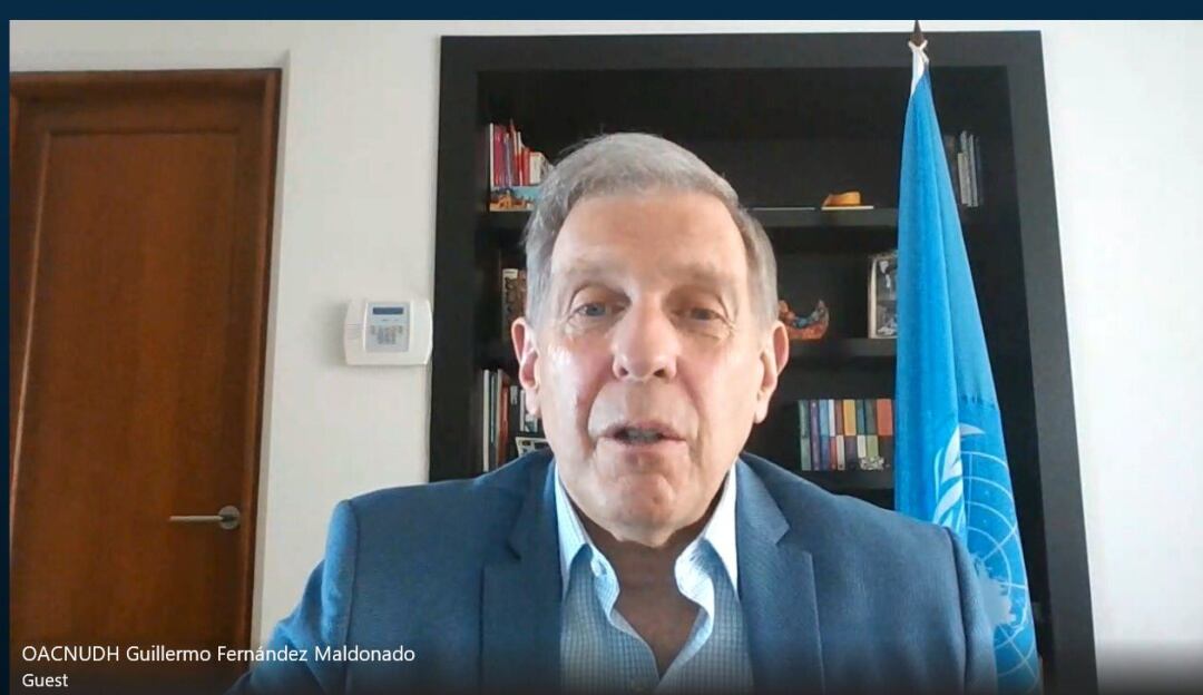 Guillermo Fernández Maldonado, delegado Oficina Derechos Humanos de la ONU