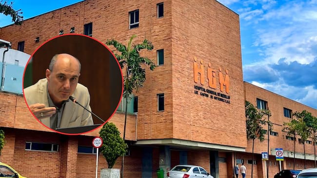 Hospital General de Medellín sigue operando con normalidad y recupera un 26% de su capacidad. Foto: Cortesía.