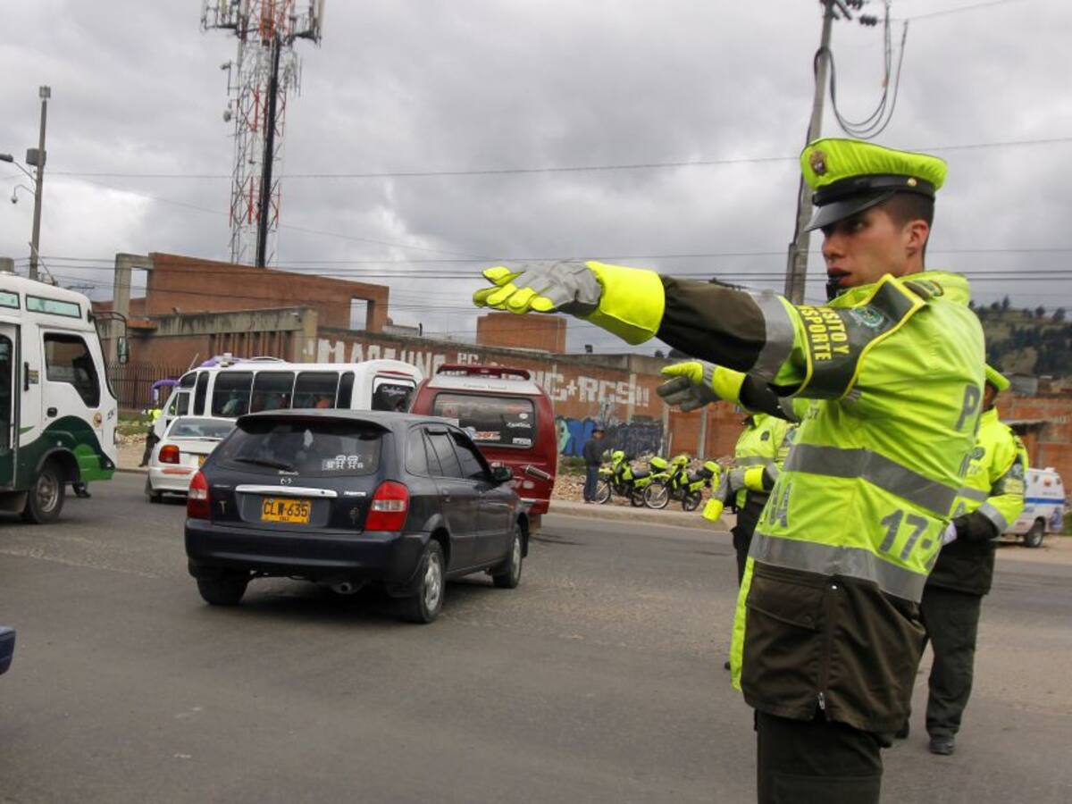 Policía: En Bogotá se reforzarán los operativos de tránsito