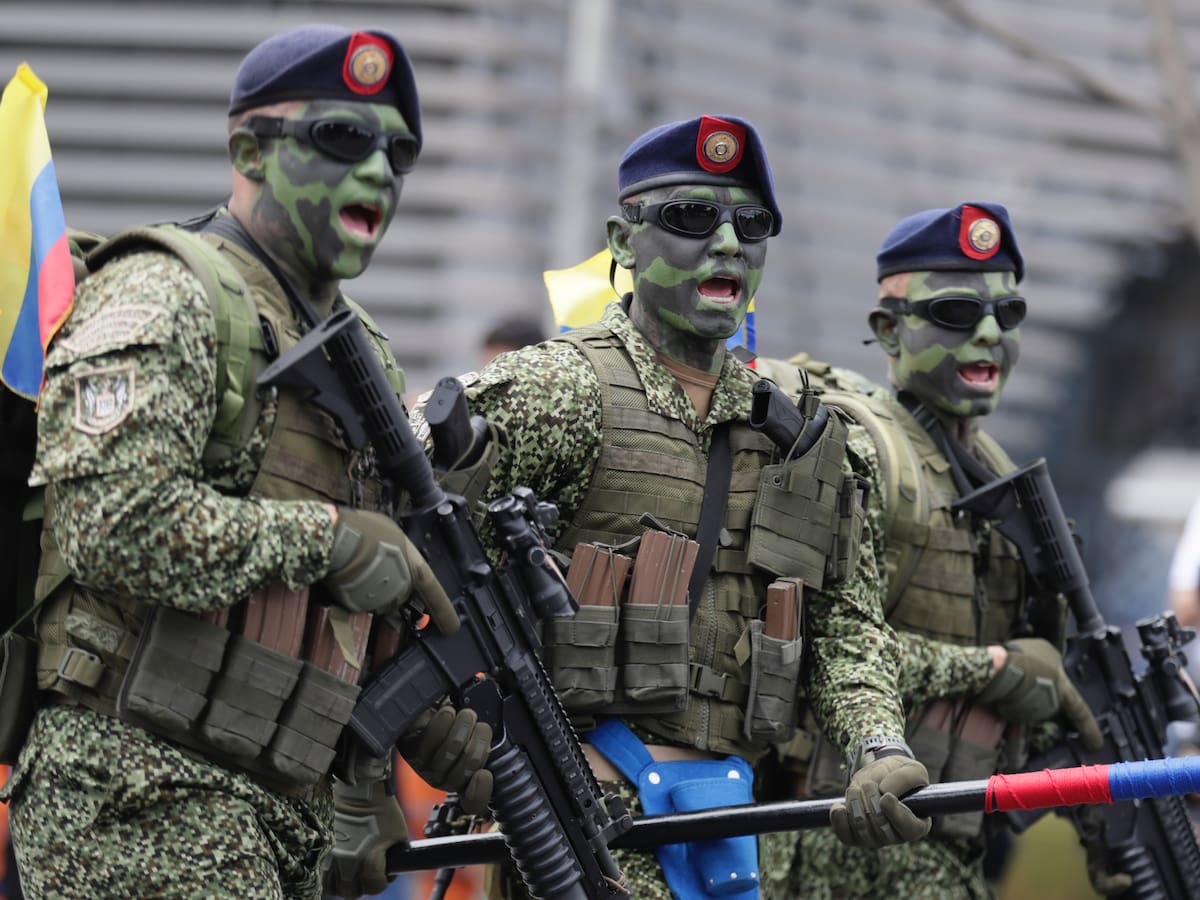 Día de la Independencia de Colombia: así fue el desfile militar del 20 de julio