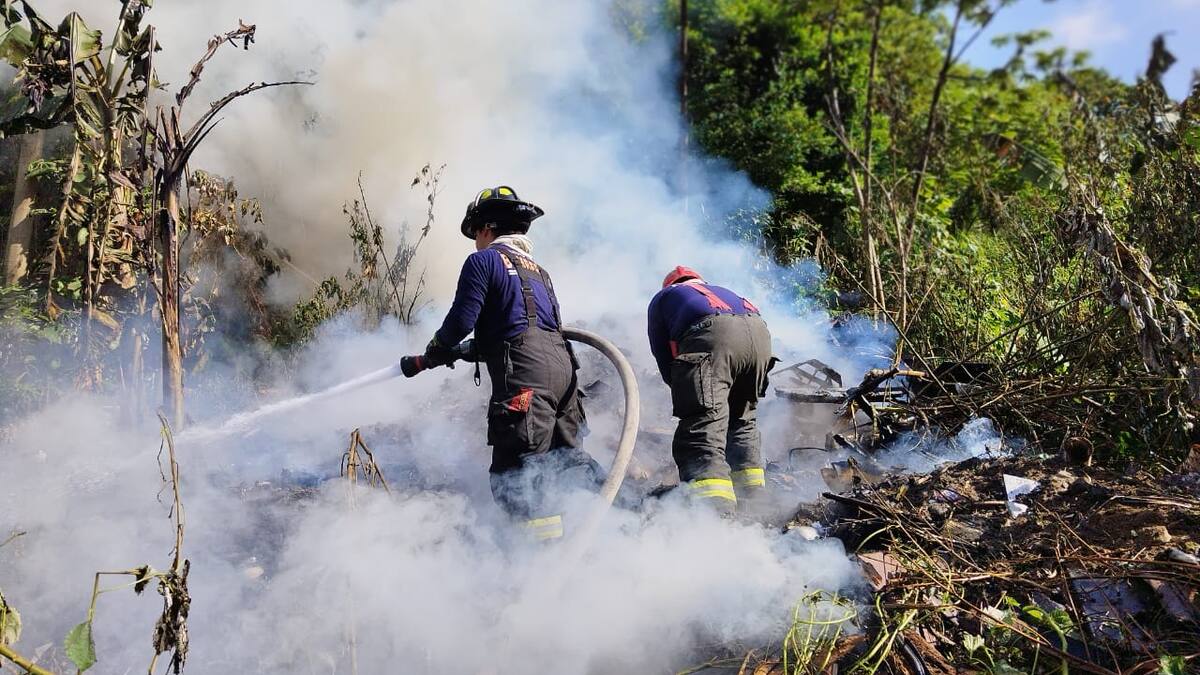 Informe incendios en Armenia y el Quindío