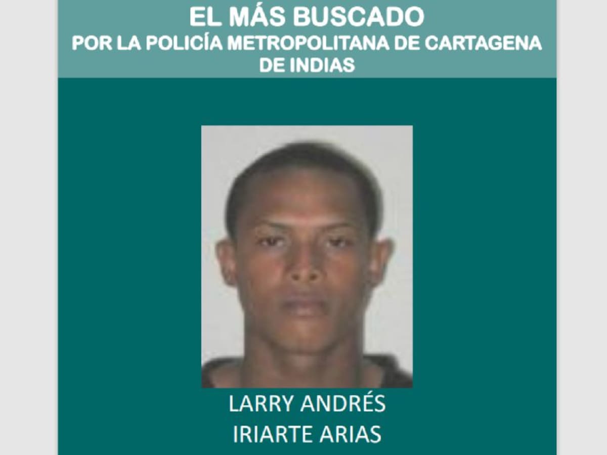 El presunto delincuente más buscado por la policía en Cartagena