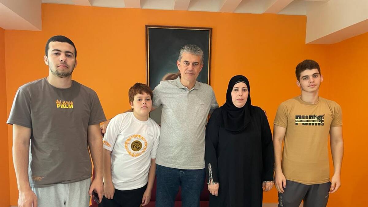 El llamado de paz de la familia colombo-palestina que salió de Gaza y llegó a Barranquilla