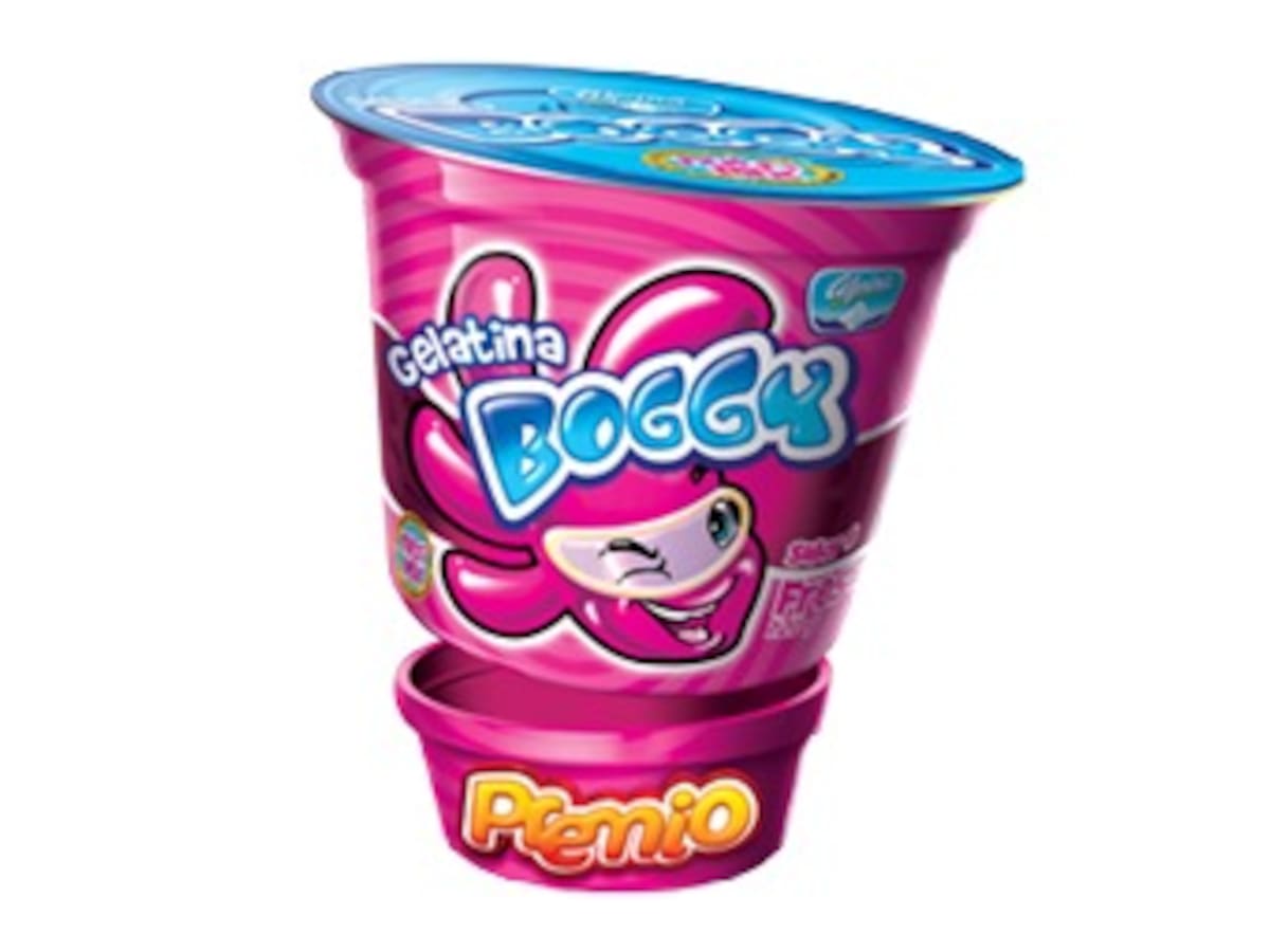 Alpina pide destruir juguete que viene con la gelatina Boggy