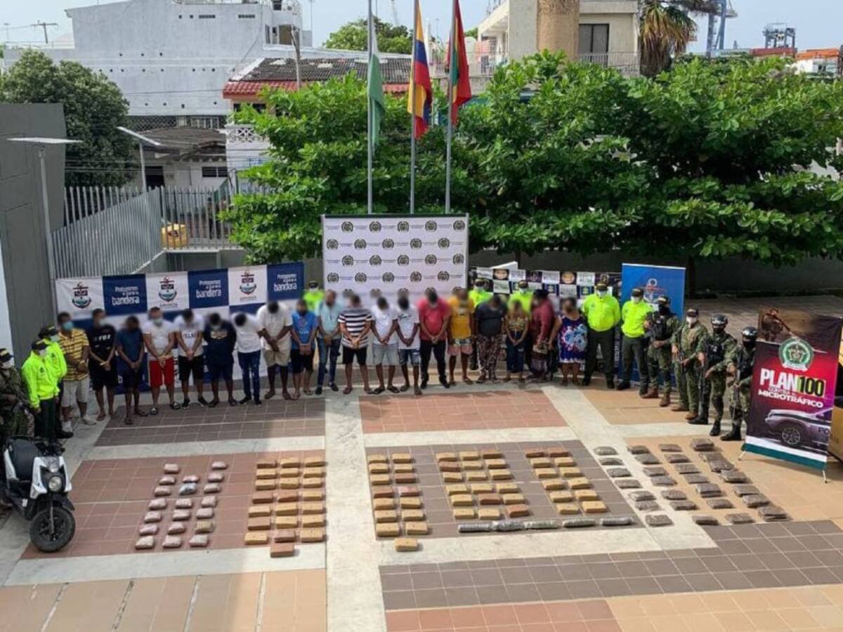 En Cartagena detenidos 17 presuntos integrantes del Clan del Golfo