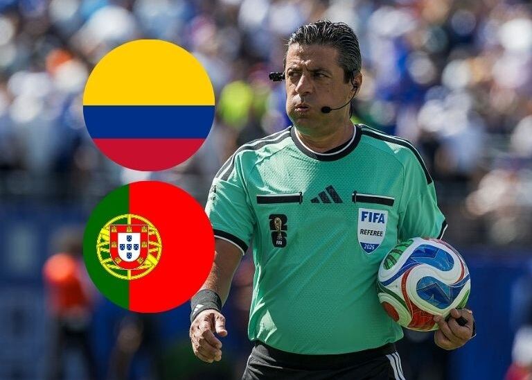 Alireza Faghani, árbitro para el partido Colombia vs. Portugal