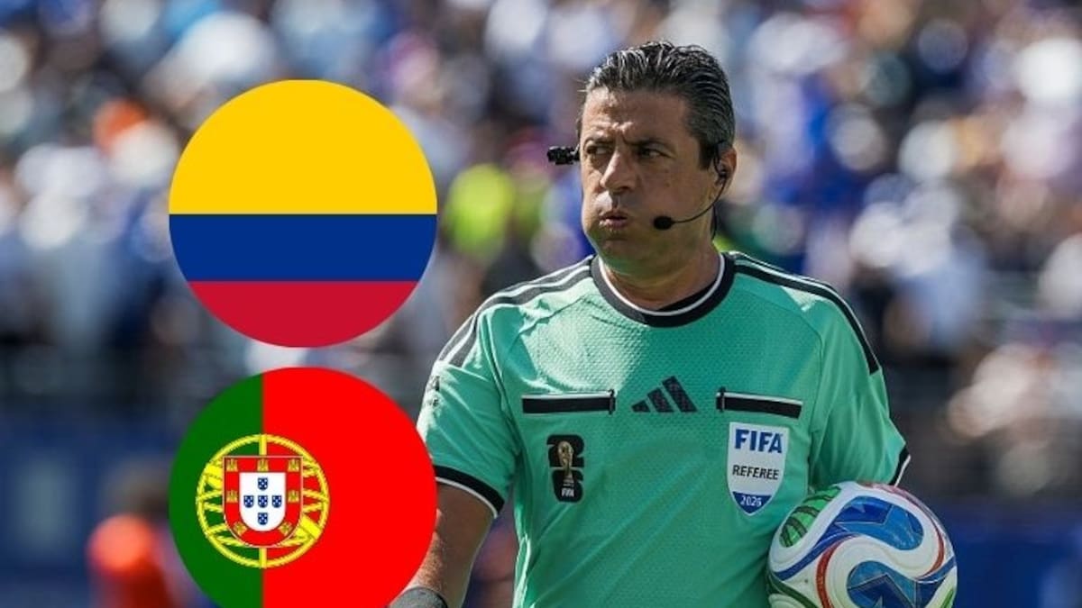 Este es el árbitro designado por la FIFA para el partidazo Colombia vs. Portugal por el Mundial 2026