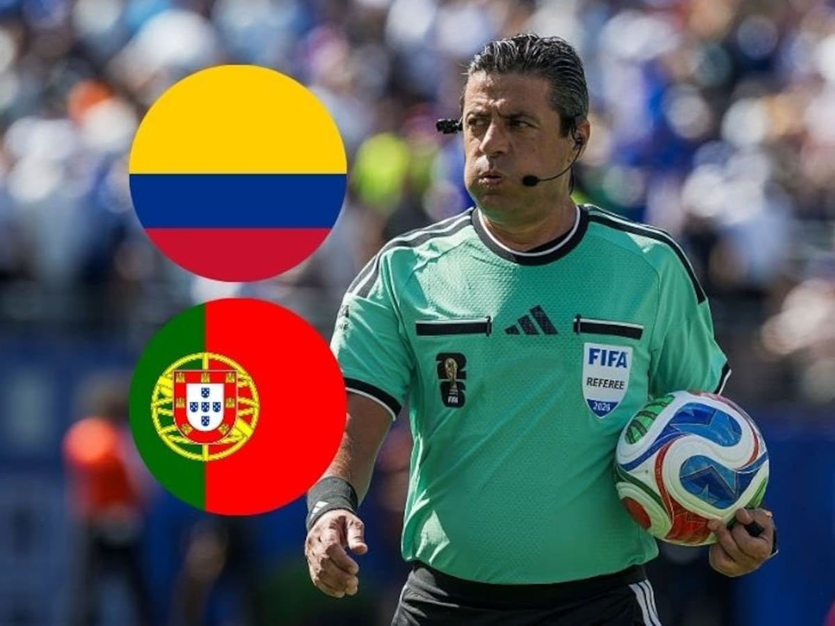 Este es el árbitro designado por la FIFA para el partidazo Colombia vs. Portugal por el Mundial 2026