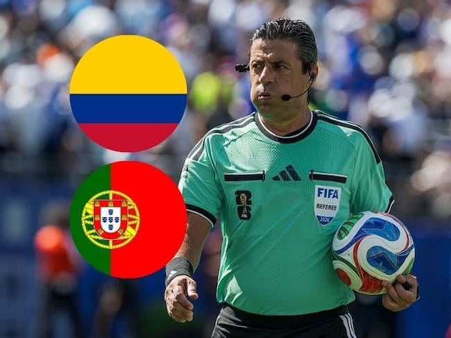 Alireza Faghani, árbitro para el partido Colombia vs. Portugal
