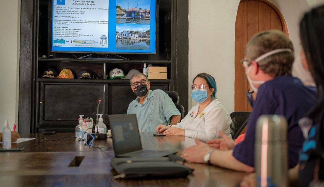 Agua potable en Isla Grande