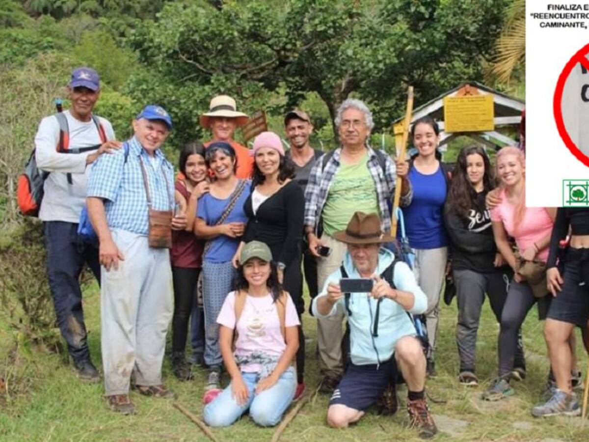 Néstor Ocampo nunca dejará de caminar por el Quindío, pero su caminata si.