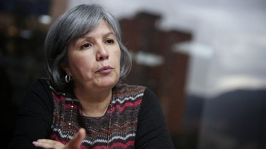 Patricia Linares, presidenta de la JEP. Foto: Colprensa