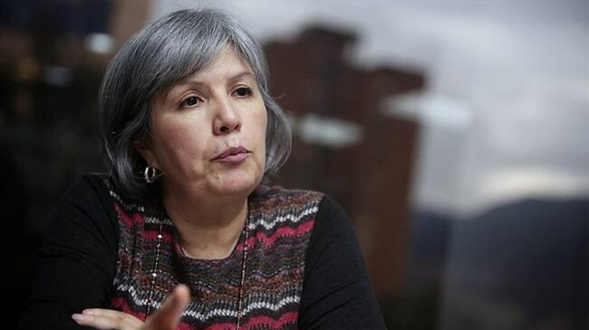 Patricia Linares, presidenta de la JEP. Foto: Colprensa