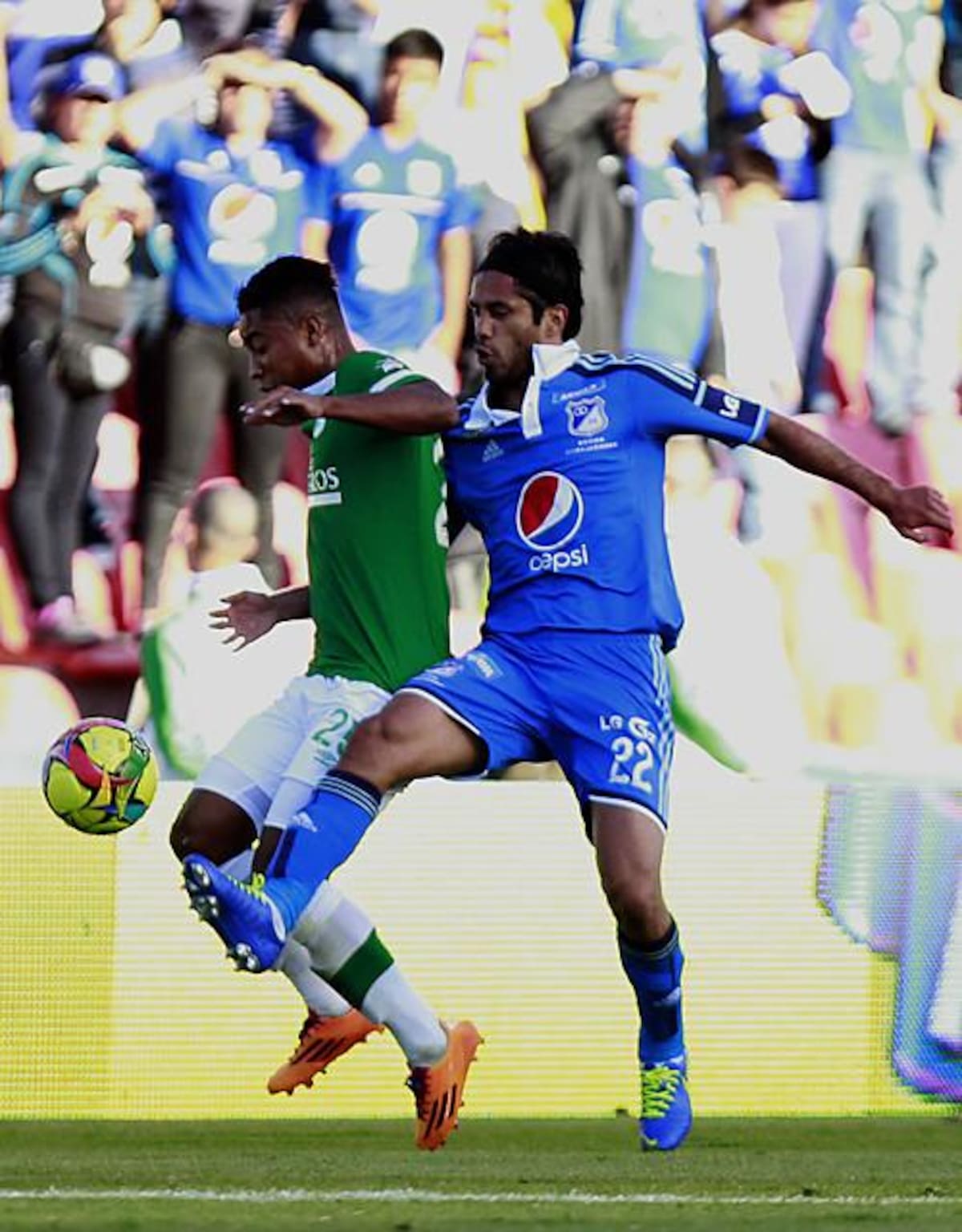 El volante colombiano no marcaba en Colombia desde 2003, cuando jugaba con América. Su último gol había sido en 2012, jugando con Independiente. La anotación contra Deportivo Cali le significó el triunfo 1-0 a Millos, en El Campín.