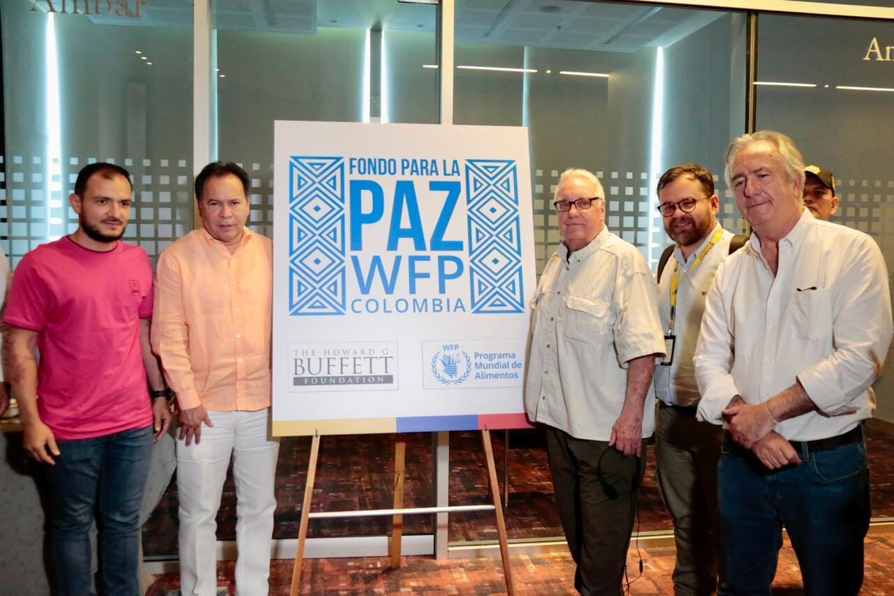 Lanzamiento del Fondo para La Paz del Programa Mundial de Alimentos en Colombia. Foto: Gobernación de Norte de Santander.