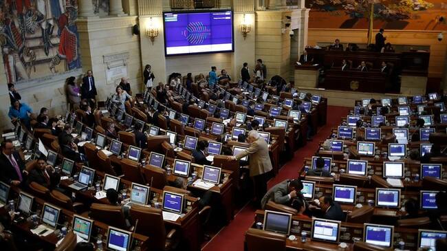 El pasado viernes 2 de diciembre no se llegó a una decisión sobre el futuro del acto legislativo para la paz. Foto: Colprensa - Juan Páez